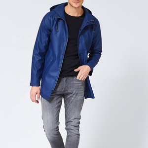 OEM luz cosas lluvia trabajador chaqueta impermeable capa de lluvia - Product Image 3