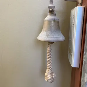 Premium QualityBELL ROPE HANDMADE Pull for Ships <b>Bell</b> or <b>Small</b> Brass or <b>Small</b> <b>Bells</b> for Home, or BoatElegant and Beautiful - Product Image 1