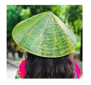 Sombrero Oriental de bambú, gorra Asiática China de granja de arroz, sombrero cónico japonés - Product Image 2