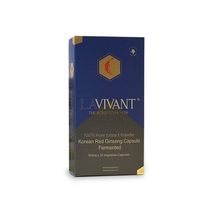 Capsules de poudre d'extrait de ginseng rouge fermenté améliorant l'immunité Lavivant Booster d'immunité pour le corps adulte - Product Image 4