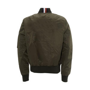 แจ็กเก็ตบอมเบอร์สำหรับผู้ชายและผู้หญิงแจ็กเก็ตเบสบอลแบบบางสำหรับผู้ชายคอตั้งโลโก้ด้านหน้ากันลมกันน้ำ - Product Image 6