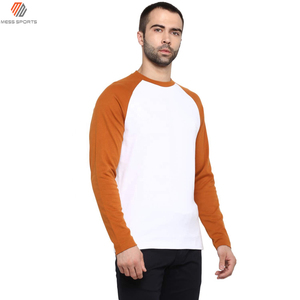 T-shirt à manches longues personnalisé pour homme, t-shirt décontracté en coton, logo personnalisé, vente en gros, chemise à manches longues de haute qualité - Product Image 2