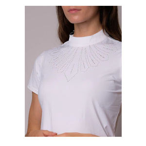 Chemises d'équitation exclusives pour femmes Baselayer Top Show Shirt Sportswear Vêtements équestres personnalisés Chemise d'équitation en gros - Product Image 1