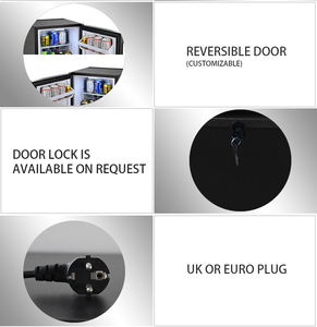 Mini réfrigérateur d'hôtel <span class=keywords><strong>Dometic</strong></span> sans givre de 30 L, absorption, mini réfrigérateur d'hôtel / porte en verre, minibar pour fruits et légumes - Product Image 5