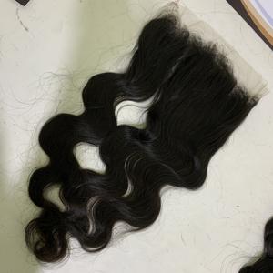 Lot de mèches de cheveux vierges avec Lace Frontal, 13x6, avec Lace frontale, HD, Transparent, en lots - Product Image 2