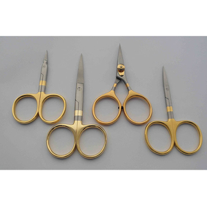 2026 Venta Caliente Juego de 4 Tijeras para Atado de Moscas con Punta de Flecha, Tijeras para Pelo de Iris y Tijeras Rectas y Curvas para Pelo de Flecha LA ELAHI and CO - Product Image 3