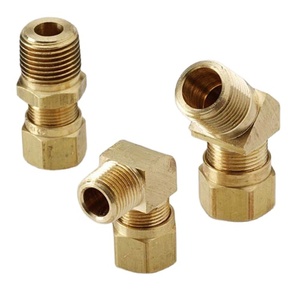 Fabricante profesional de accesorios de tubería macho X hembra extruida de latón de tamaño personalizado - Product Image 1