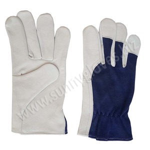 Guantes de trabajo de cuero Partido de vaca, mejor oferta - Product Image 2