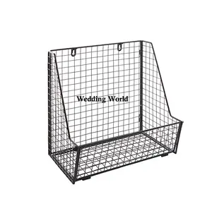 优质铁丝篮制造商新装饰设计水果篮壁挂厨具高级壁篮