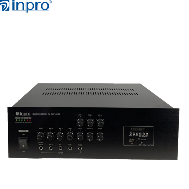 Inpro Professional Amplifier with MP3/FM Function Model YT-300M Made in TW