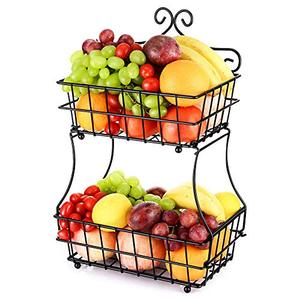 Steel Black Stand Fruit <b>Basket</b> - Product Image 5