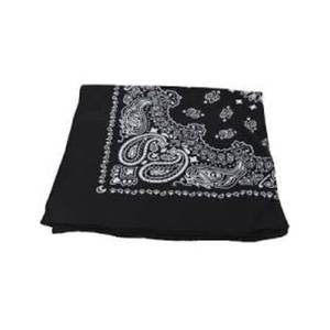 100% Cotton Fabric <b>Design</b> Printed Black <b>Bandana</b> for Men's ComfortableTop Quality <b>Bandana</b> in Cheap Price From India. - Product Image 2