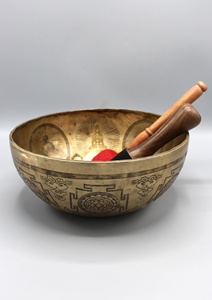 Ensemble de bols chantants sept chakras en laiton massif pour la méditation Yoga et la guérison sonore, offre spéciale - Product Image 3