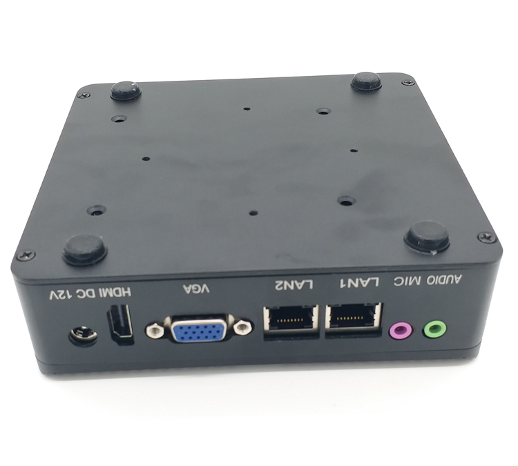 Plus petit Fanless Win8 Linux Ubuntu J1900 2 LAN Mini PC