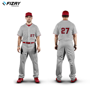 FIZAY ENTERPRISES Fully <b>Customized</b> Men's Baseball & <b>Softball</b> Sportswear Breathable Sublimated <b>Uniforms</b> with Unique Design - Product Image 2