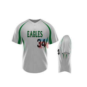 OEM Cheap Blank Fashion Baseball Jersey Cheap Wholesale Plain Baseball Jerseys | OEM Cheap Blank Fashion Baseball Jersey - Product Image 2