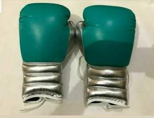 Alta calidad 8oz 12oz cuero genuino boxeo deportes entrenamiento guantes al por mayor hombres modelo caja guantes - Product Image 6