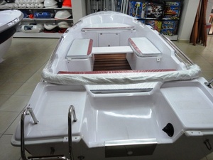 เรือตกปลาไฟเบอร์กลาสแซนเดอร์400ใหม่เรือตกปลาขนาดเล็กเรือที่สมบูรณ์แบบ - Product Image 2