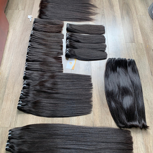 Extensiones de Cabello Humano, Pelucas de Cabello Virgen Remy Vietnamita, de 8 a 32 Pulgadas de Largo, Estilo Liso y Ondulado, Cabello Natural, Precio al por Mayor - Product Image 1