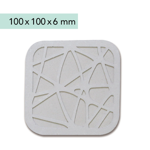 Easy DIY Concrete Coaster Gift Kit <b>Mold</b> Included - Product Image 1