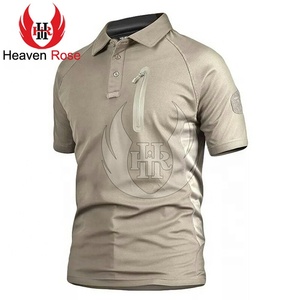 เสื้อโปโลเข้ารูปแห้งสำหรับล่าสัตว์,เสื้อโปโลกระเป๋าด้านหน้าระบายอากาศได้ดี - Product Image 3