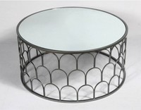 Nouvelle table basse en métal au design moderne, décorative et personnalisable, pour salon et restaurant, fabricant de meubles pour la maison