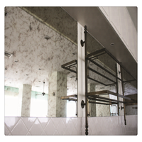 Antique Large Silver Bathroom Mirror Glass Sheet Home Design Product