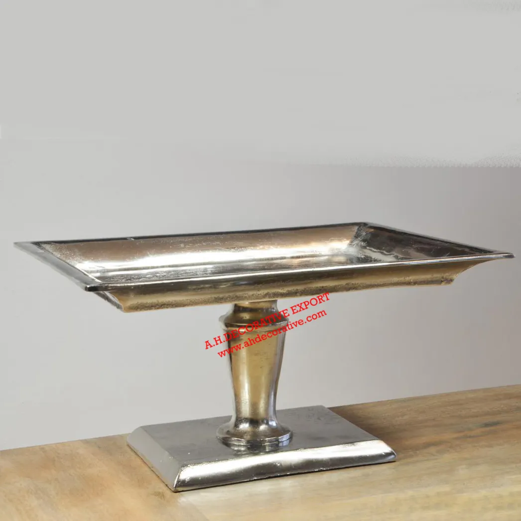 Nickel Plating Wedding Decor Cake Stands for Display Desserts for Hotels/Restaurants/Christmas Party Decor