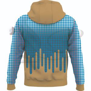 Sanzaf เสื้อแจ็คเก็ตผู้ชายใส่ได้ทั้งชายและหญิง, เสื้อฟลีซผ้าคุณภาพสูงออกแบบได้ตามที่ต้องการปักซับลิเมชันใหม่มีฮู้ดย้อมสี - Product Image 2