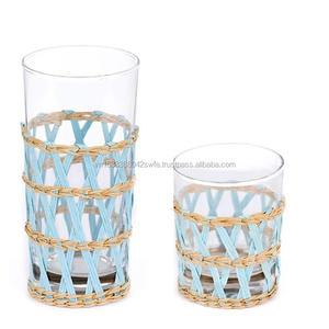 Set of 5 Hand Woven Natural Seagrass <b>Kitchen</b> <b>Accessories</b> Cup Holder Table Decoration & <b>Accessories</b> - Product Image 1
