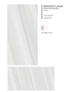 Carreaux de dalle de porcelaine AAA de qualité 160x320cm à faible entretien anti-casse brique réfractaire de style design moderne au prix de gros - Product Image 3