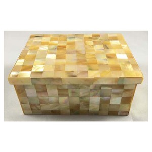 Indian Manufacture Mother Of Pearl Decorative & Jewelry Box - Product Image 1