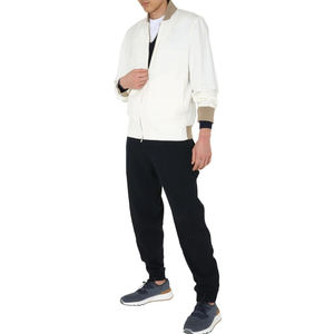High Quality Men's Bomber Jacket Comfortable Embroidered <b>Lined</b> Baseball Windbreaker with Coated Processing Thick and Stylish - Product Image 3