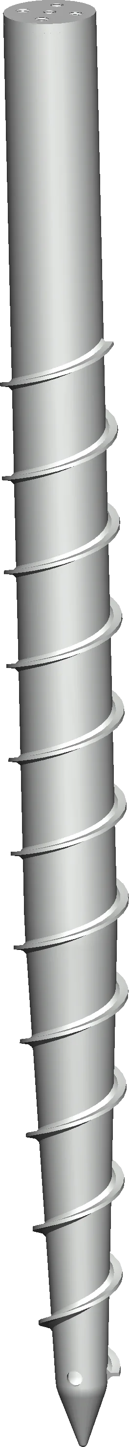 Монтажная система для фотоэлектрической панели, основа, 1600 мм, оцинкованная сталь, заземляющий винт для солнечной батареи