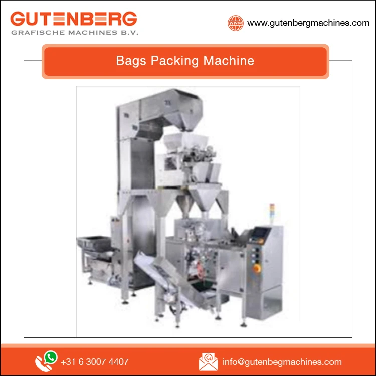 Exhibiting Highest Quality Automatic Grade Stainless Steel Bags Packing Machine