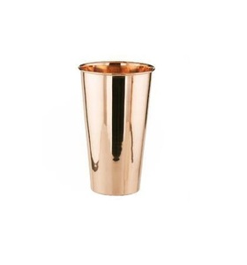 Stockage de lait et d'eau décoratif incurvé à la main servant du verre de cuivre pour les bienfaits pour la santé eau potable verre de cuivre - Product Image 6