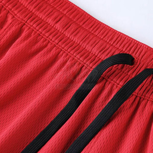 Pantalones de baloncesto de poliéster personalizados para hombre, Shorts de malla para gimnasio, baratos, venta al por mayor - Product Image 6