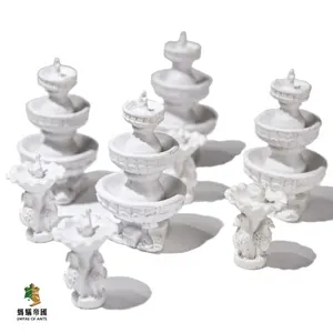 Fountain Shaped Food Bowl Miniature Models Ant Feeding Supplies with Two Size