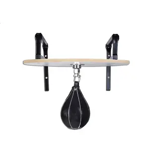 Da tốc độ bóng cho Boxing MMA Muay Thai đào tạo đấm dodging nổi bật phản xạ bóng với xoay móc treo cho đá - Product Image 1