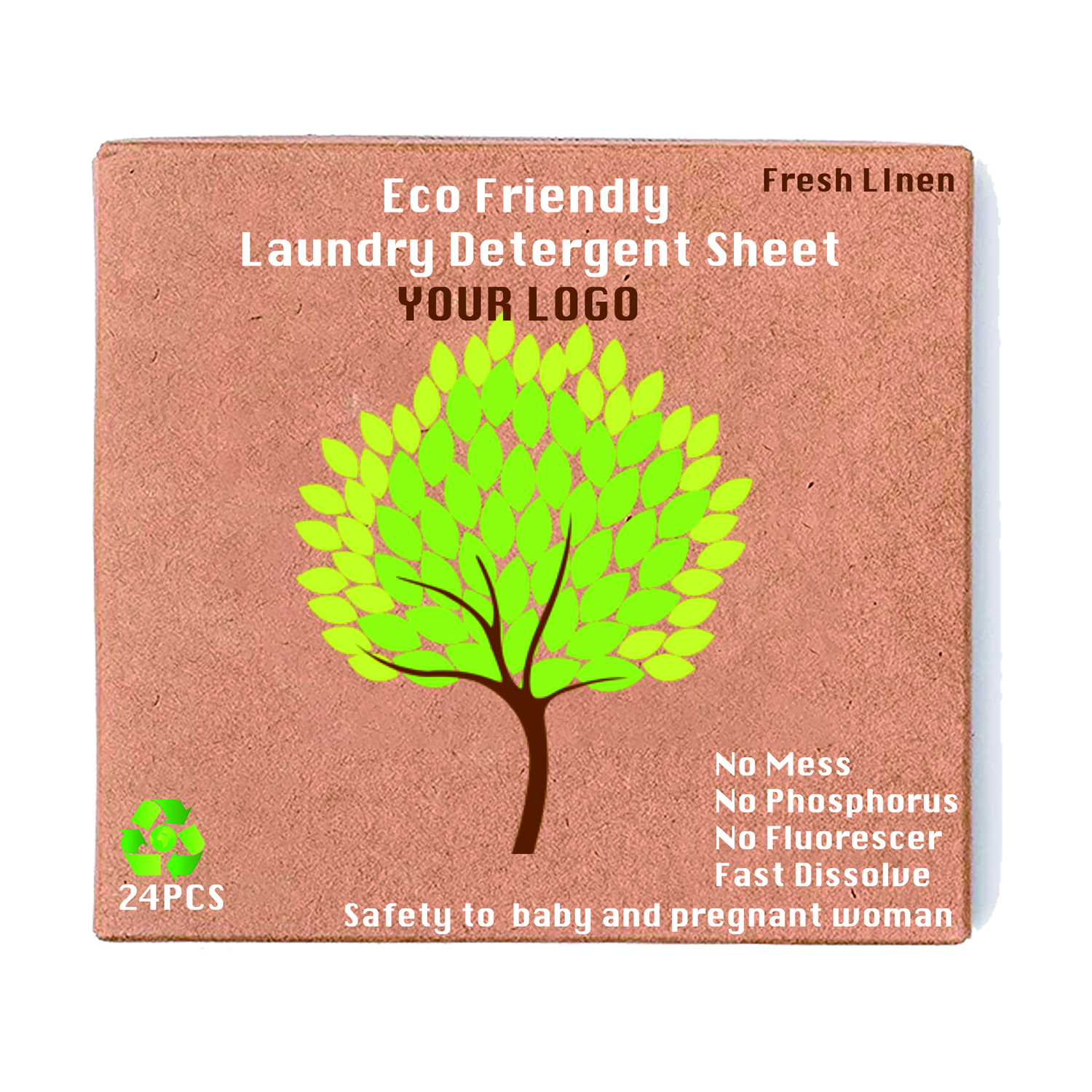 Оптовая продажа, биоразлагаемые моющие полоски для стирки одежды