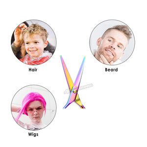 Professional Top High Quality Razor Blades Salon <b>Left</b> Handed Hair Cutting <b>Scissors</b> Barber Shears for <b>Left</b> <b>Hand</b> - Product Image 3