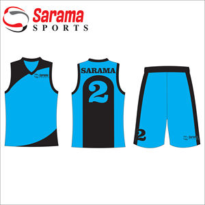 Maillot de basket-ball personnalisé unisexe imprimé grande taille couleur personnalisable uniforme en gros pour les adultes - Product Image 2