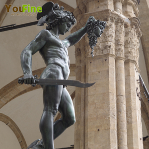 Escultura Metálica Antigua, Estatua de <span class=keywords><strong>Mercurio</strong></span> en Bronce - Product Image 4