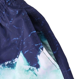 Pantalones cortos de baño para hombre con estampado AOP a prueba de viento e impermeables de secado rápido diseño personalizado traje de baño de alta calidad de Bangladesh - Product Image 5