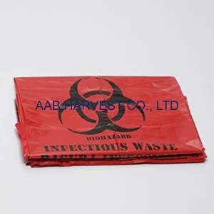 Trash <b>Bag</b> with logo Medical Clinical <b>Waste</b> <b>Bags</b> <b>Garden</b> <b>Waste</b> <b>Bag</b> - Product Image 3