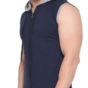 Custom Design <b>Men</b> Pullover <b>Hoodie</b> <b>Men's</b> <b>Sleeveless</b> <b>Hoodie</b> for Gym - Product Image 6