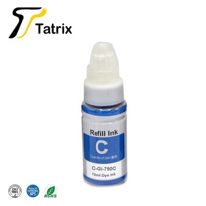 Tatrix GI790インク <span class=keywords><strong>GI</strong></span> <span class=keywords><strong>790</strong></span>プレミアム互換カラー水性ボトル詰め替えバルクインクジェットインク <span class=keywords><strong>GI</strong></span>-<span class=keywords><strong>790</strong></span> キヤノンPIXMA G1000 G4010対応 - Product Image 4