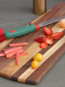 Planche à découper en bois de conception de tour attrayante plateau écologique polyvalent pour la cuisine à la mode et le style de service - Product Image 3