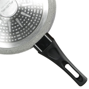 Vendita calda padella antiaderente pentole in granito padella da cucina tutti i piani cottura inclusa induzione risparmio energetico - Product Image 5
