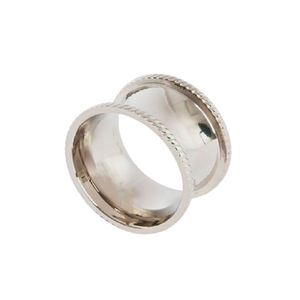 Juego de seis anillos para servilletas de hojalata galvanizada con anillo de almacenamiento de servilletas de metal de primera calidad a precio de mayoreo - Product Image 6